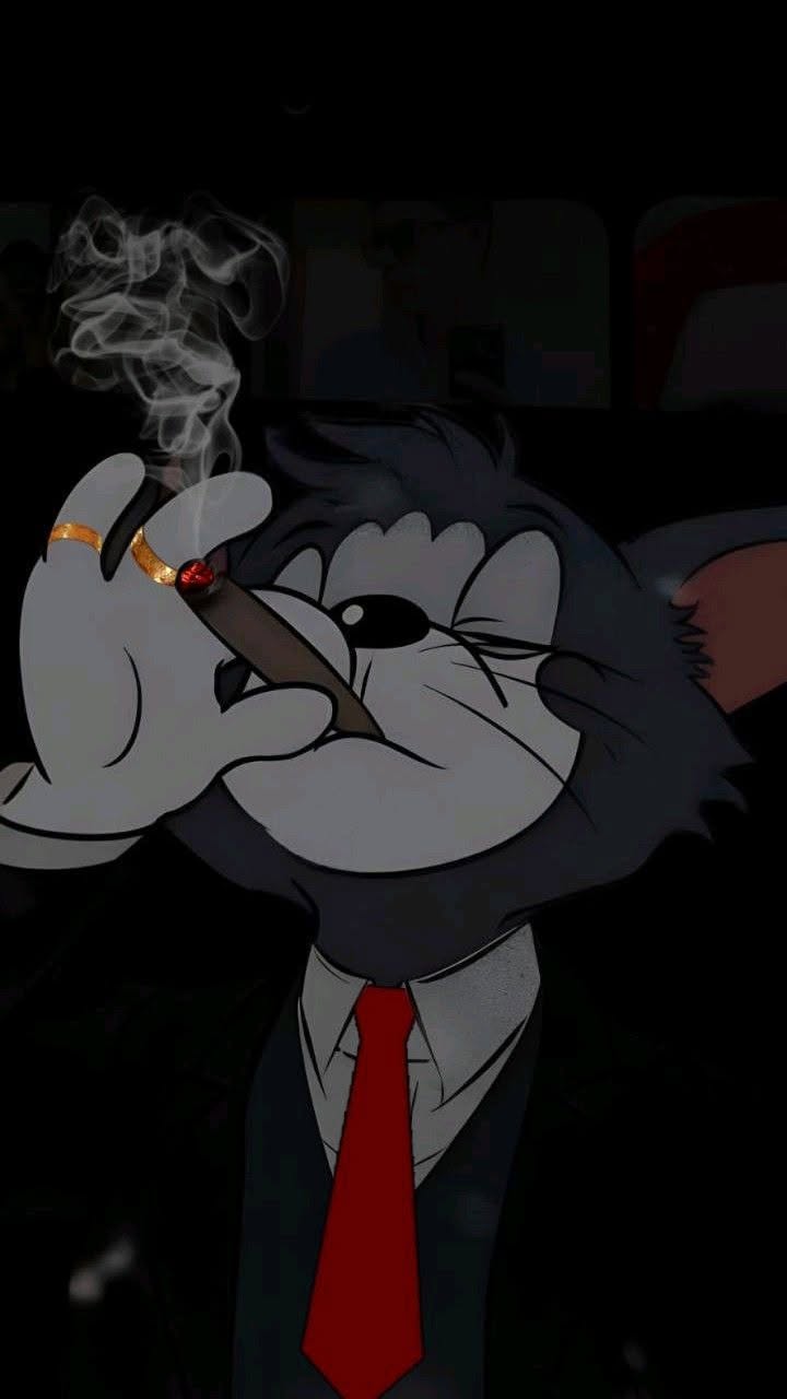 The Captain, mid-cigar, unbothered by your combo break